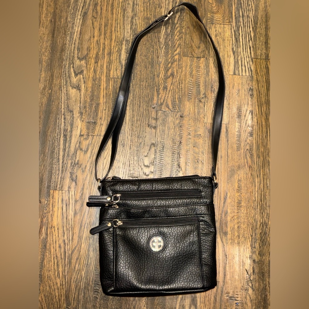 Giani Bernini Women's Pebble Small Crossbody Color Black One Size